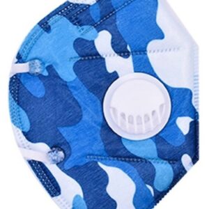 Cubrebocas KN95 Azul